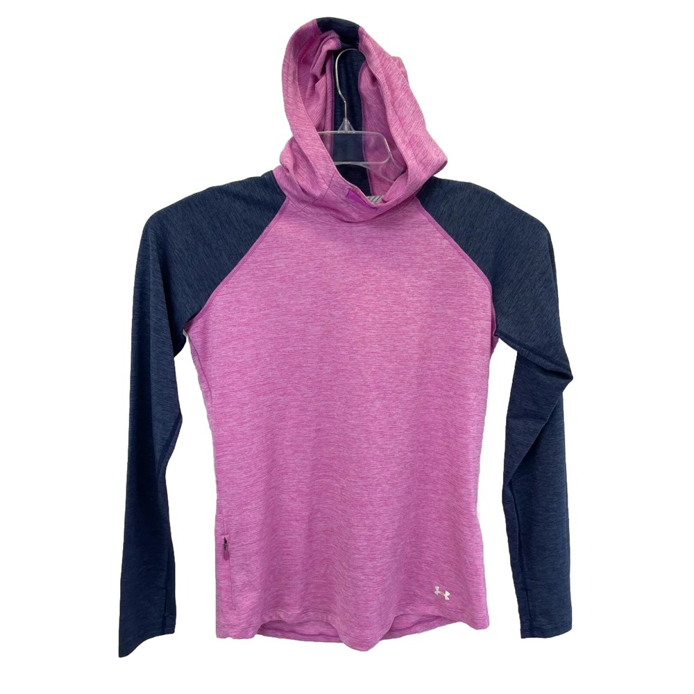 Under Armour Run Womens Sz Medium Pink Activewear Hoodie (F13)‎ NW/OTs